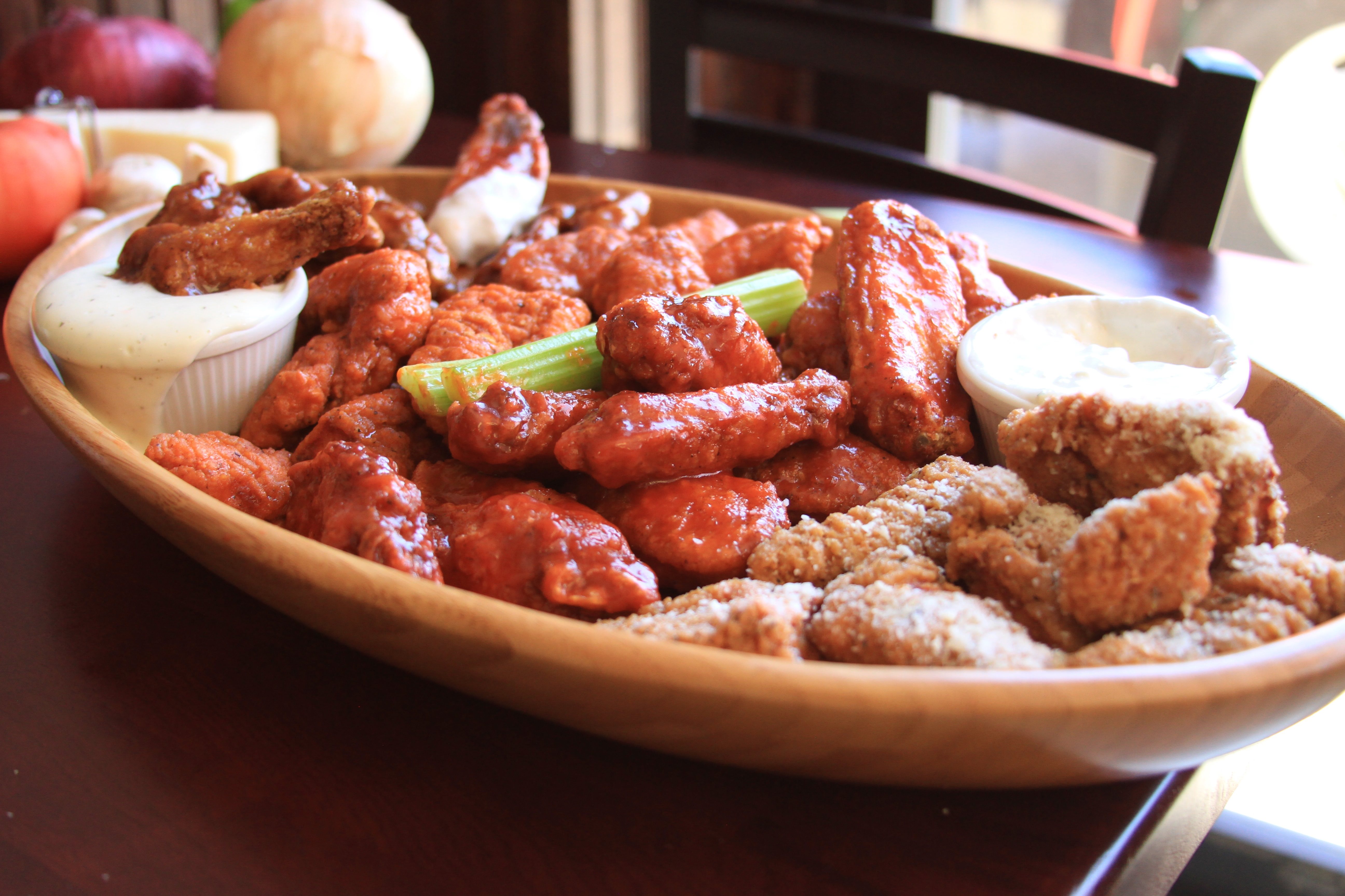 On Tuesdays we eat wings Papa Rays Pizza And Wings Chicago