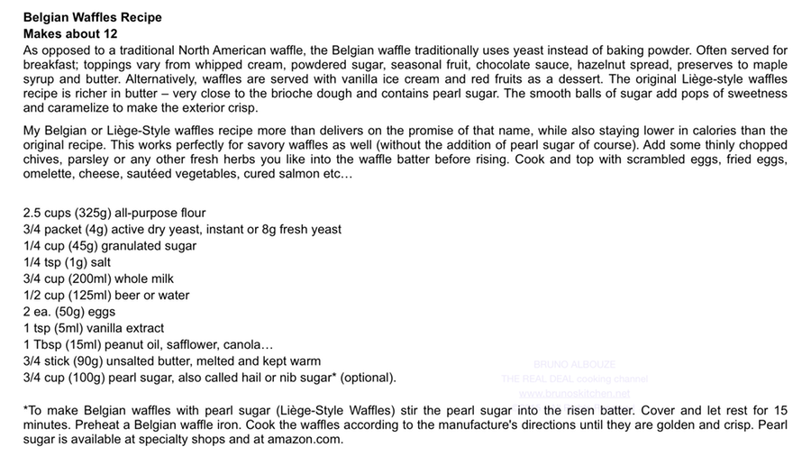 Bruno S Kitchen Recipes Bruno S Kitchen Recipes