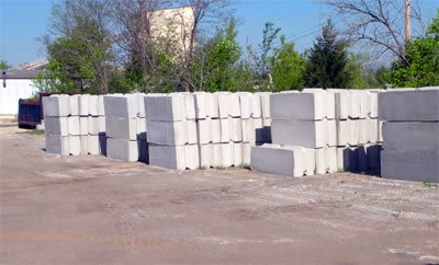 Large Concrete Blocks - Modern Concrete
